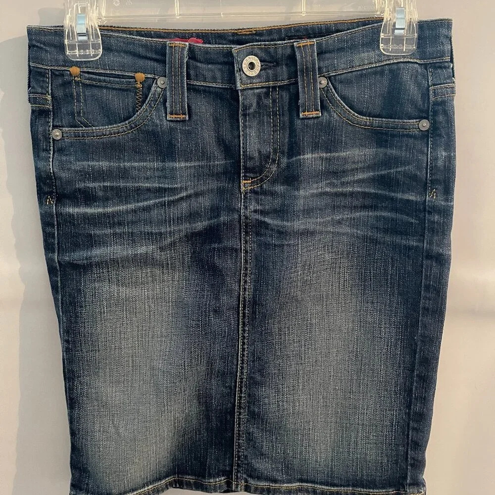 Adriano Goldshmied "The Pencil" Denim Skirt